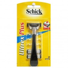 Schick Станок Ultrex Plus(+2кассеты)