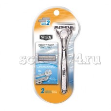 Бритва Schick Quattro Titanium (2 картриджа)