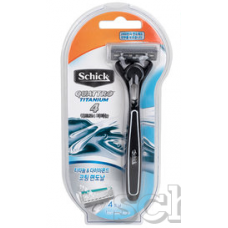 Бритва Schick Quattro Titanium 1 картридж