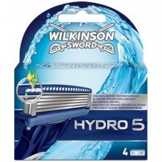 Wilkinson Sword Кассеты Hydro-5(пятилезвийные)(4 шт)НОВИНКА