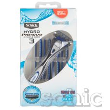 Набор Schick Hydro 3 (1 бритва + 1 картридж + 8 картриджей)
