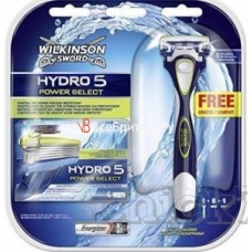 Набор Schick Hydro 5 Power Select (1 бритва + 1 картридж + 4 картриджа)
